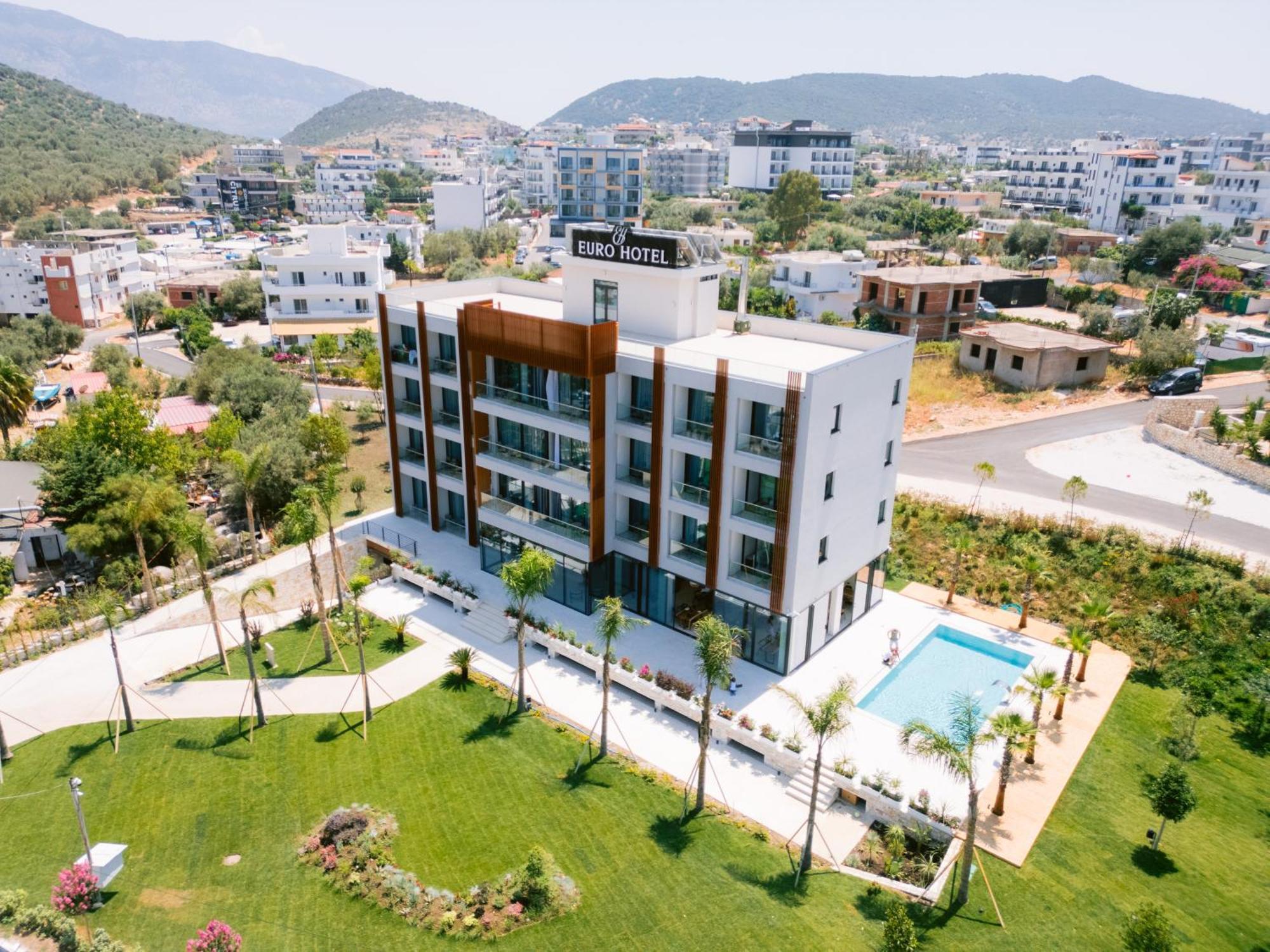 Euro Hotel Ksamil Bagian luar foto