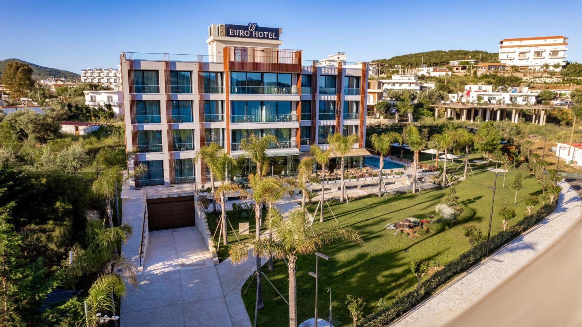Euro Hotel Ksamil Bagian luar foto