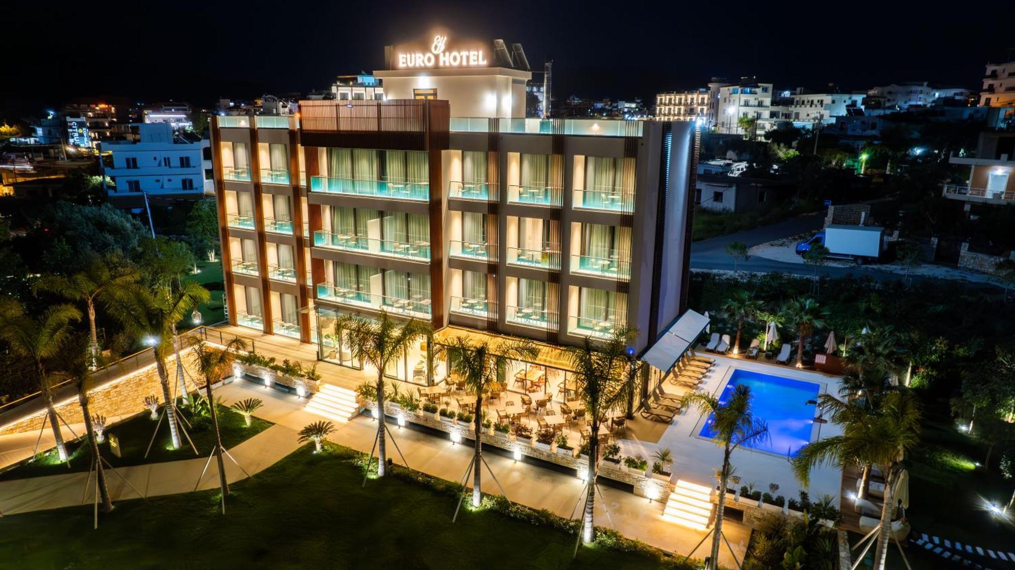 Euro Hotel Ksamil Bagian luar foto