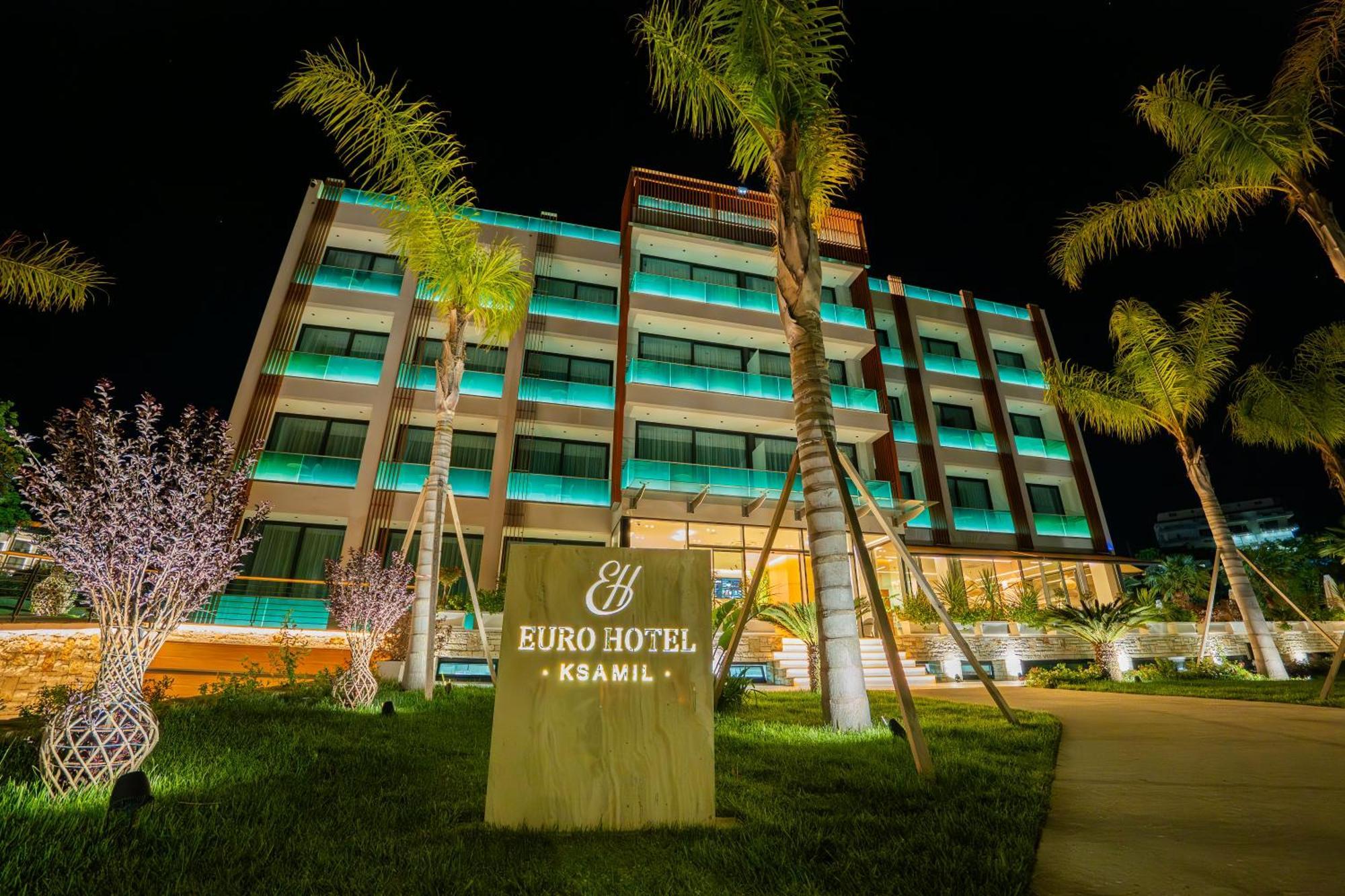 Euro Hotel Ksamil Bagian luar foto